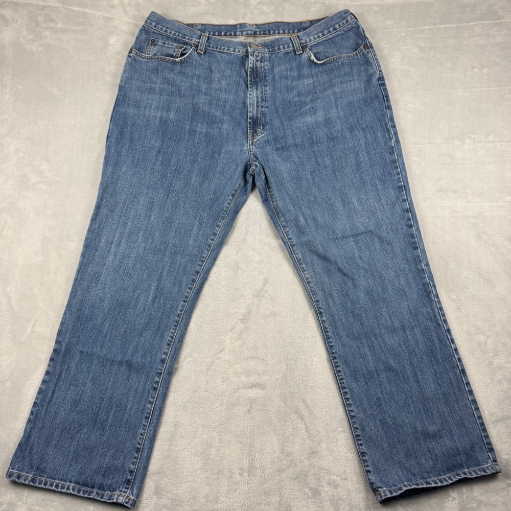90's Vintage Y2K Polo Ralph Lauren Men's Classic Denim Jeans Straight Leg 42x30
